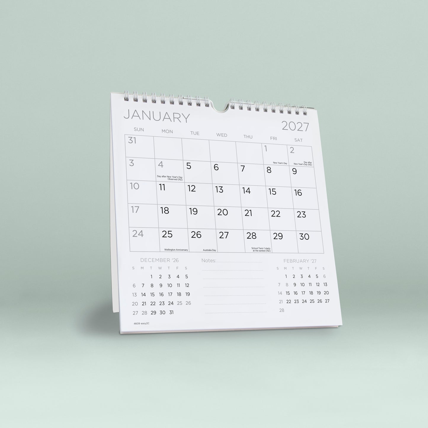 Art of Graham Young 2027 Wall/Desk Calendar