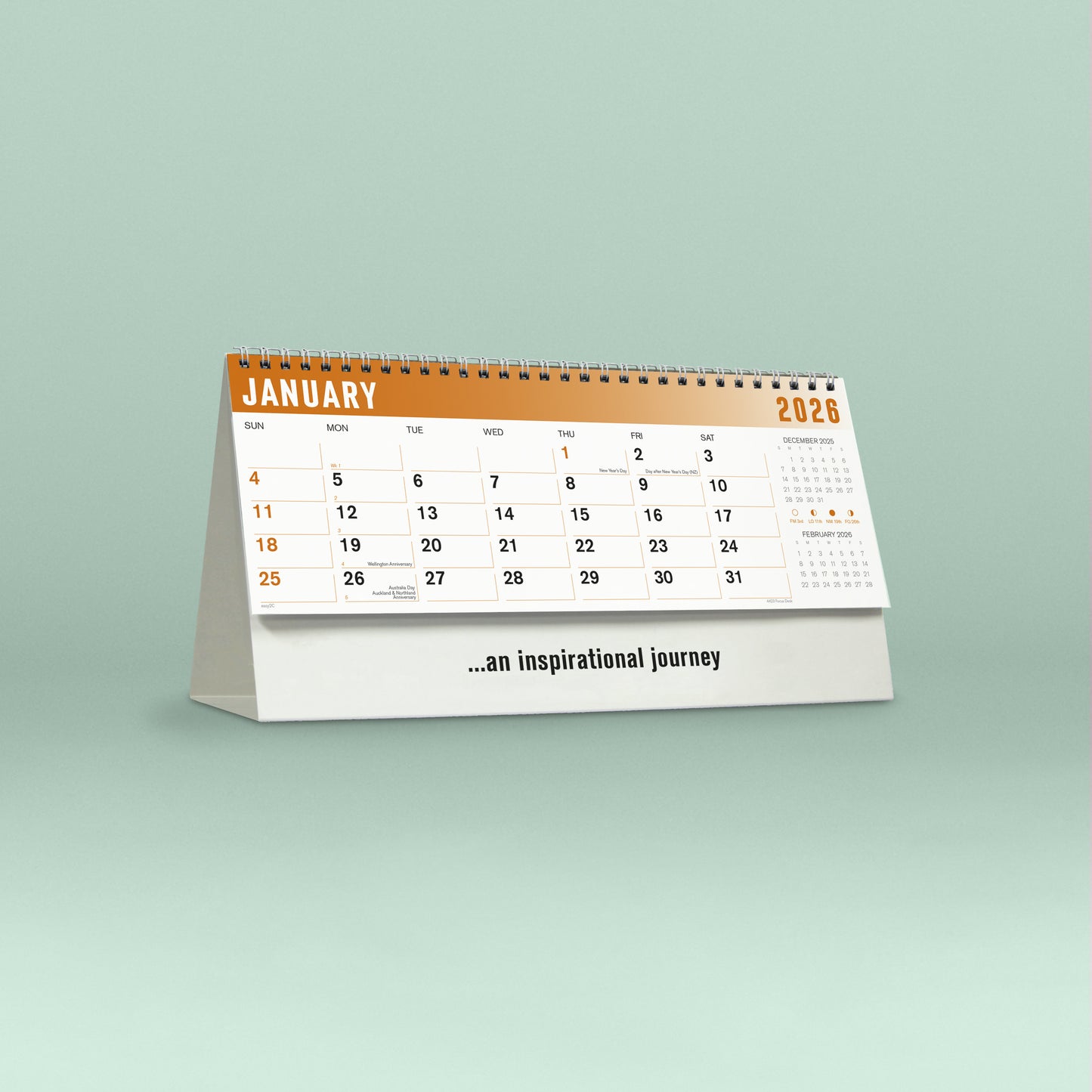 Focus Desk 2026 Calendar