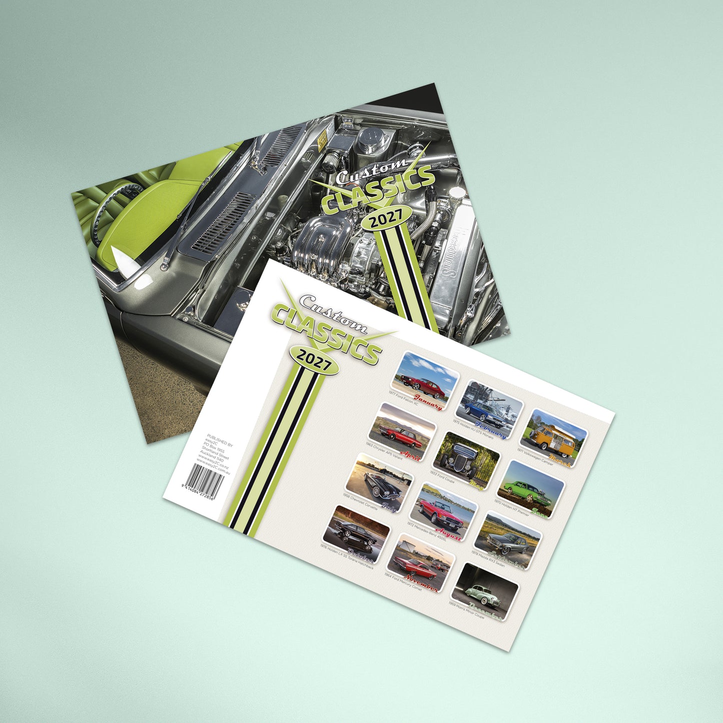 Custom Classics 2027 Booklet Calendar
