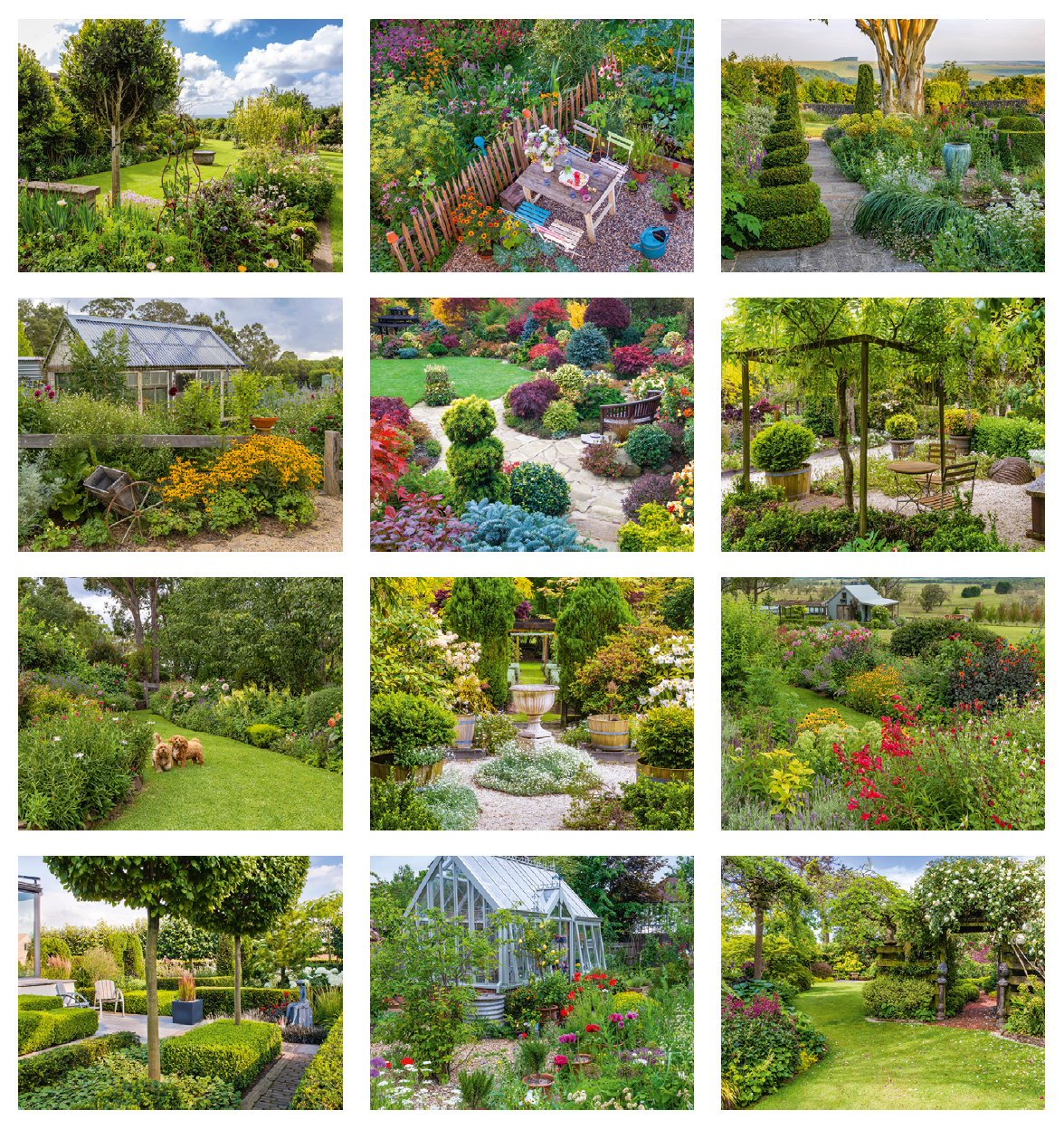 Garden Sanctuaries 2027 Tent Calendar