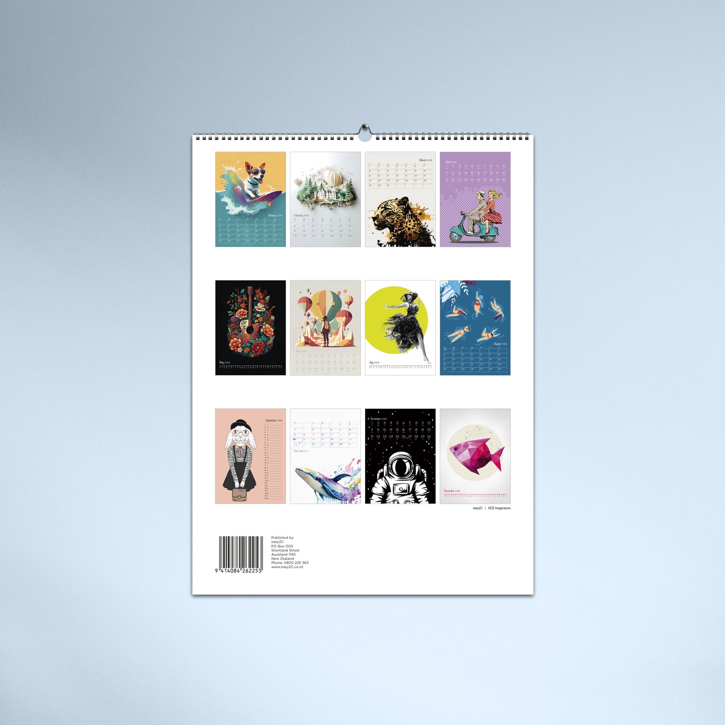 Imaginarium 2026 Calendar