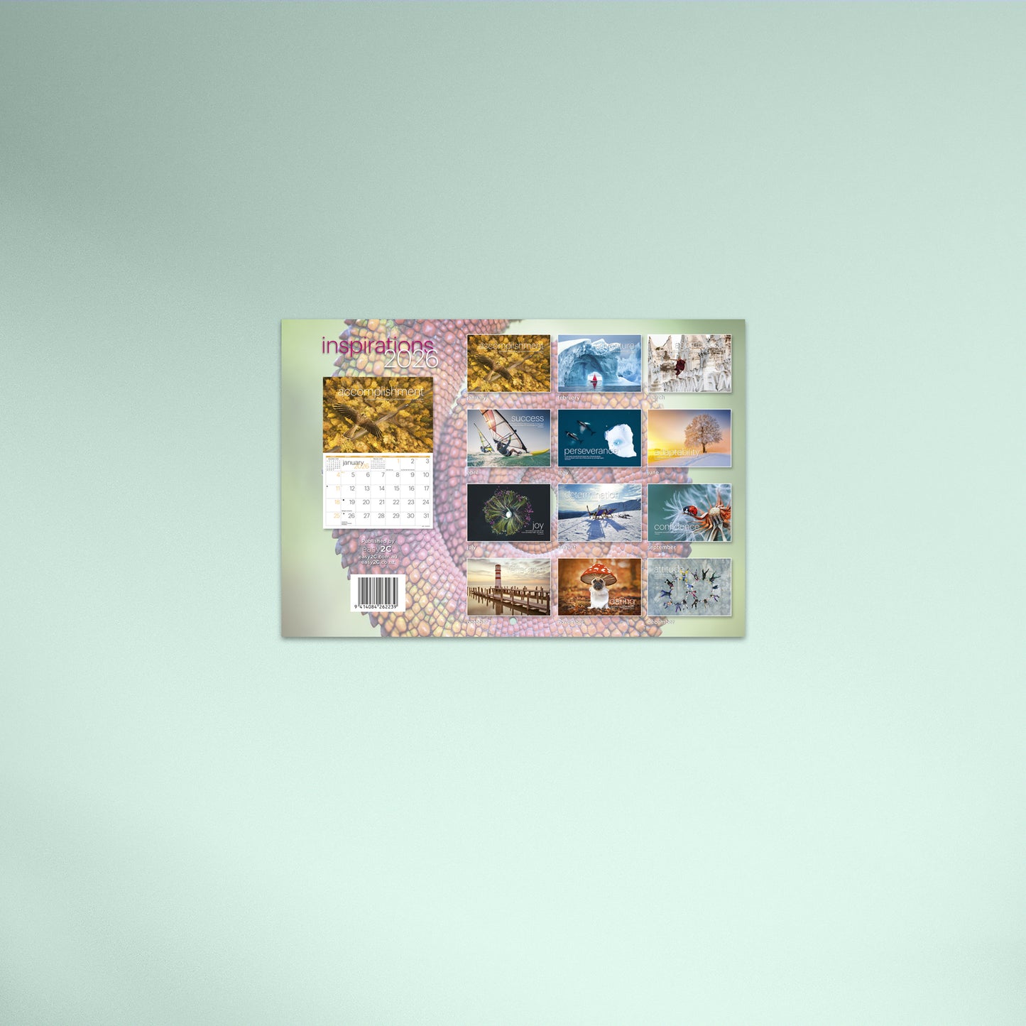 Inspirations 2026 Booklet Calendar