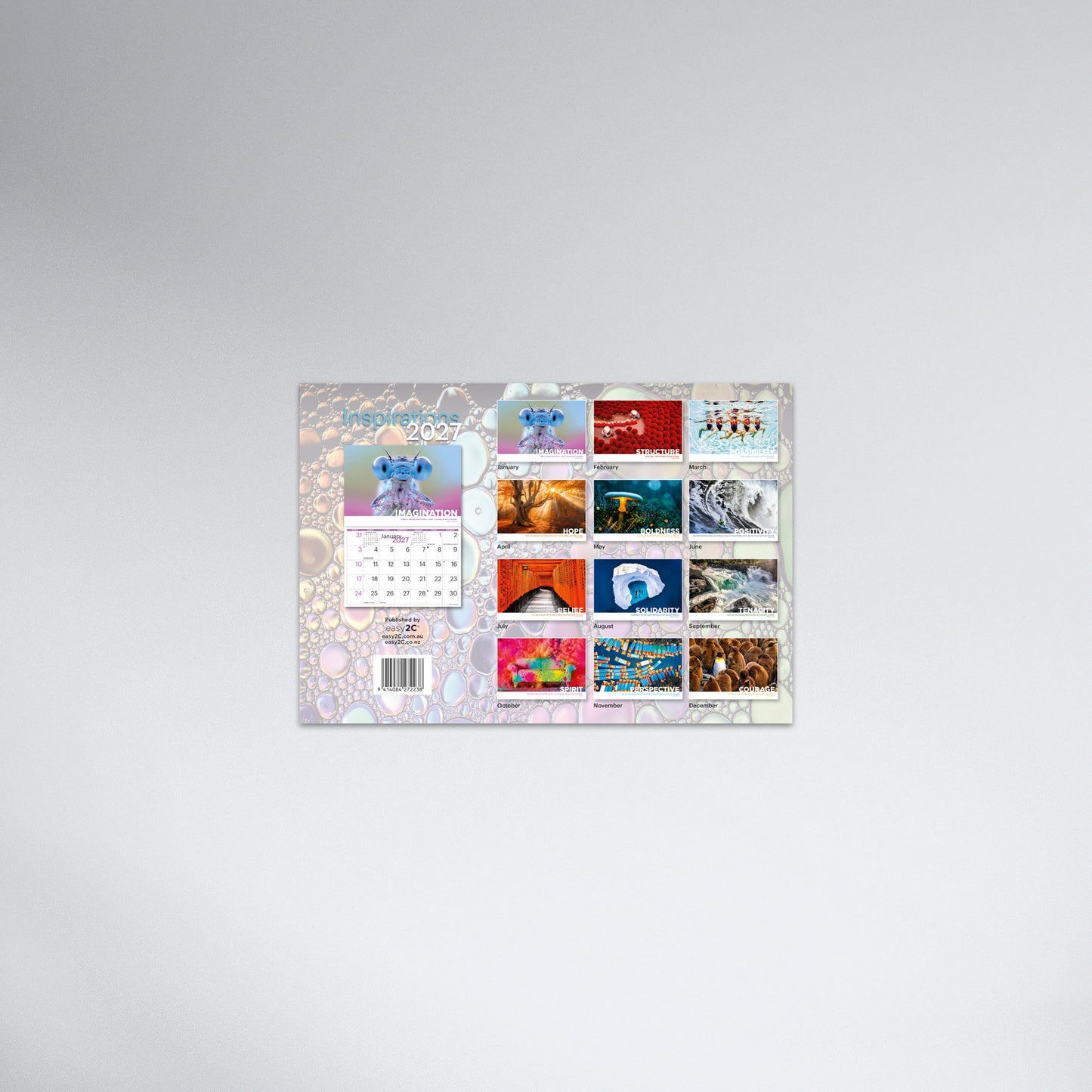 Inspirations 2027 Booklet Calendar