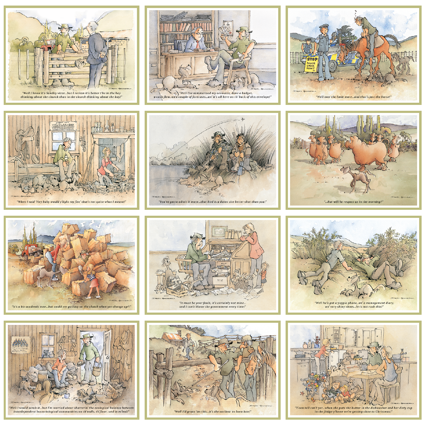 Jocks Country Life 2027 Desk Calendar