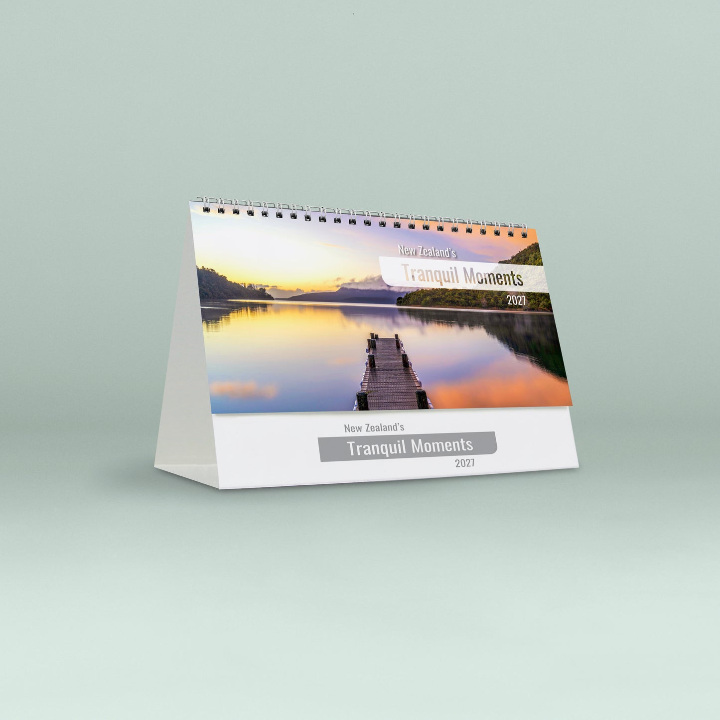 Tranquil Moments 2027 Desk Calendar