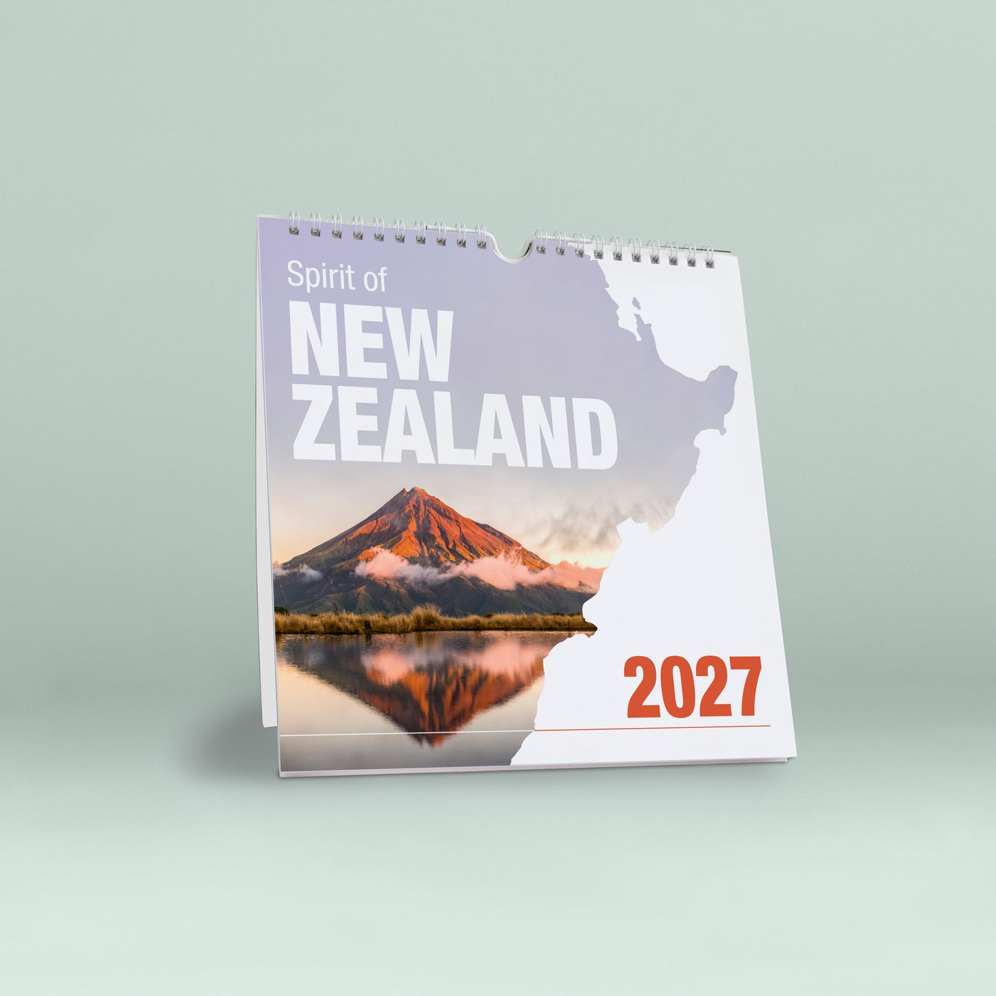 Spirit of New Zealand 2027 Wall/Desk Calendar