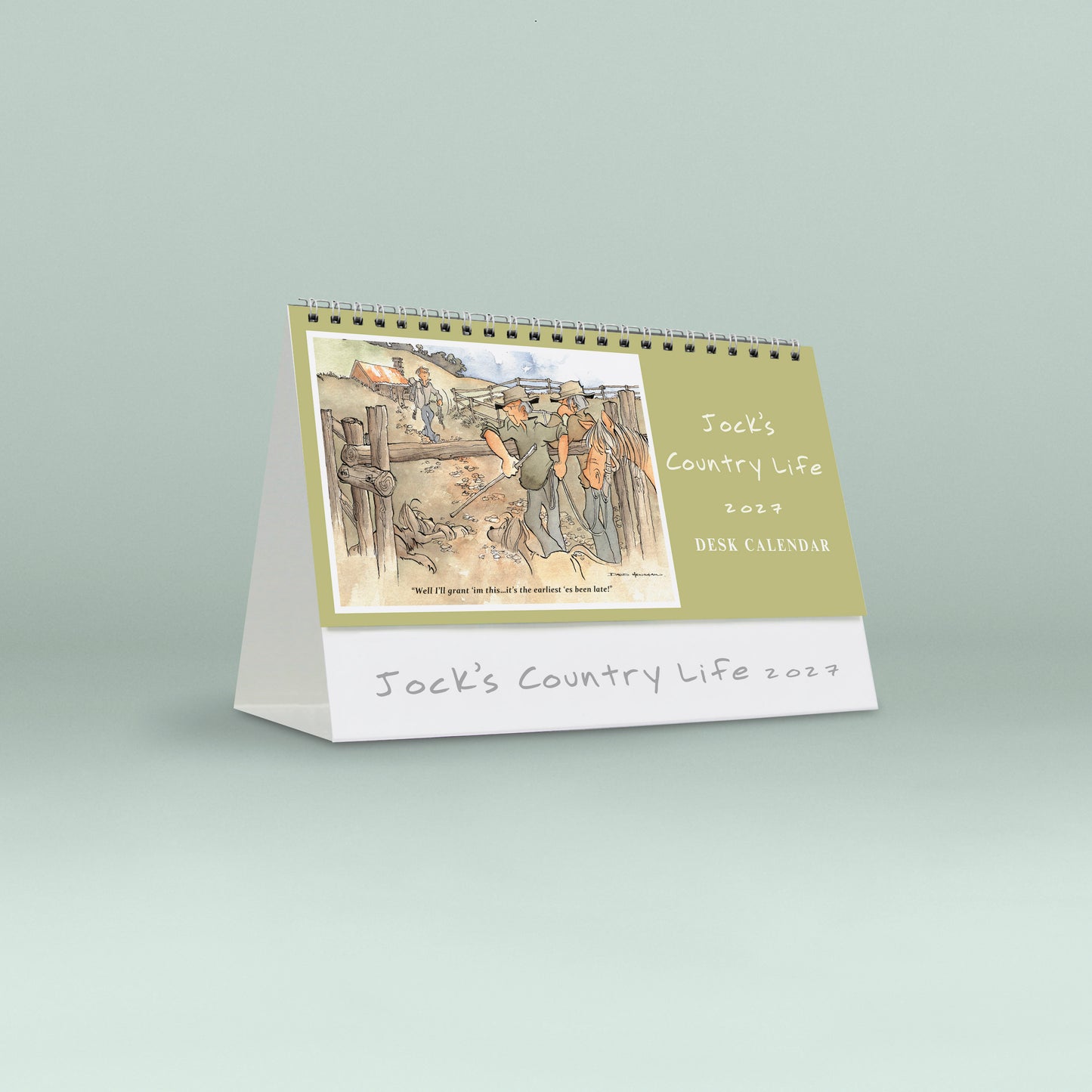 Jocks Country Life 2027 Desk Calendar