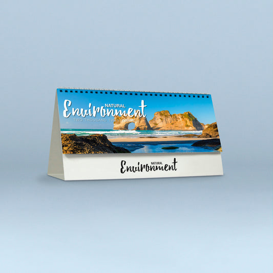 Natural Environment Large 2027 Desk Calendar