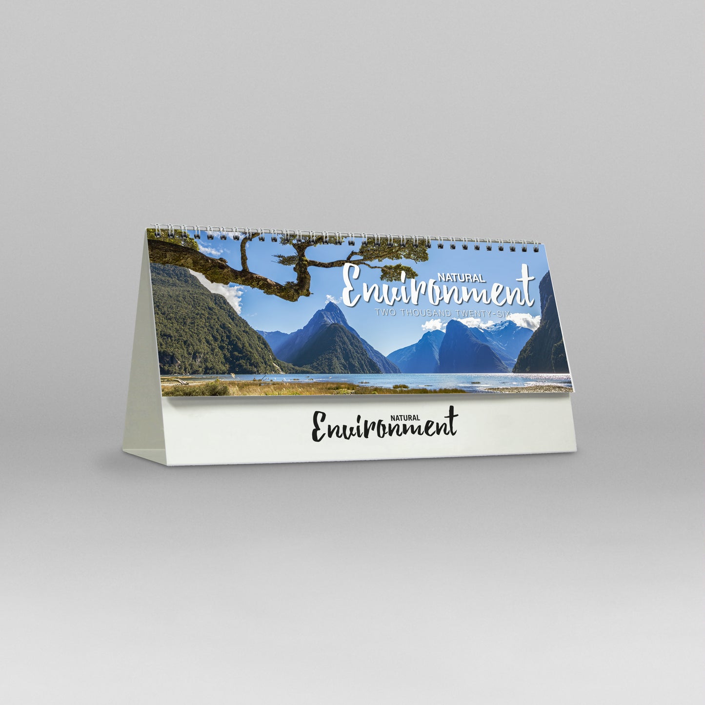 Natural Environment Large 2026 Desk Calendar