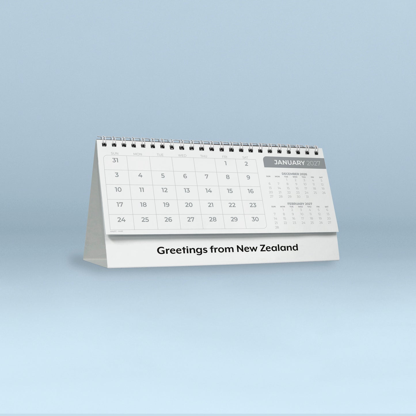 NZ Greetings 2027 Desk Calendar