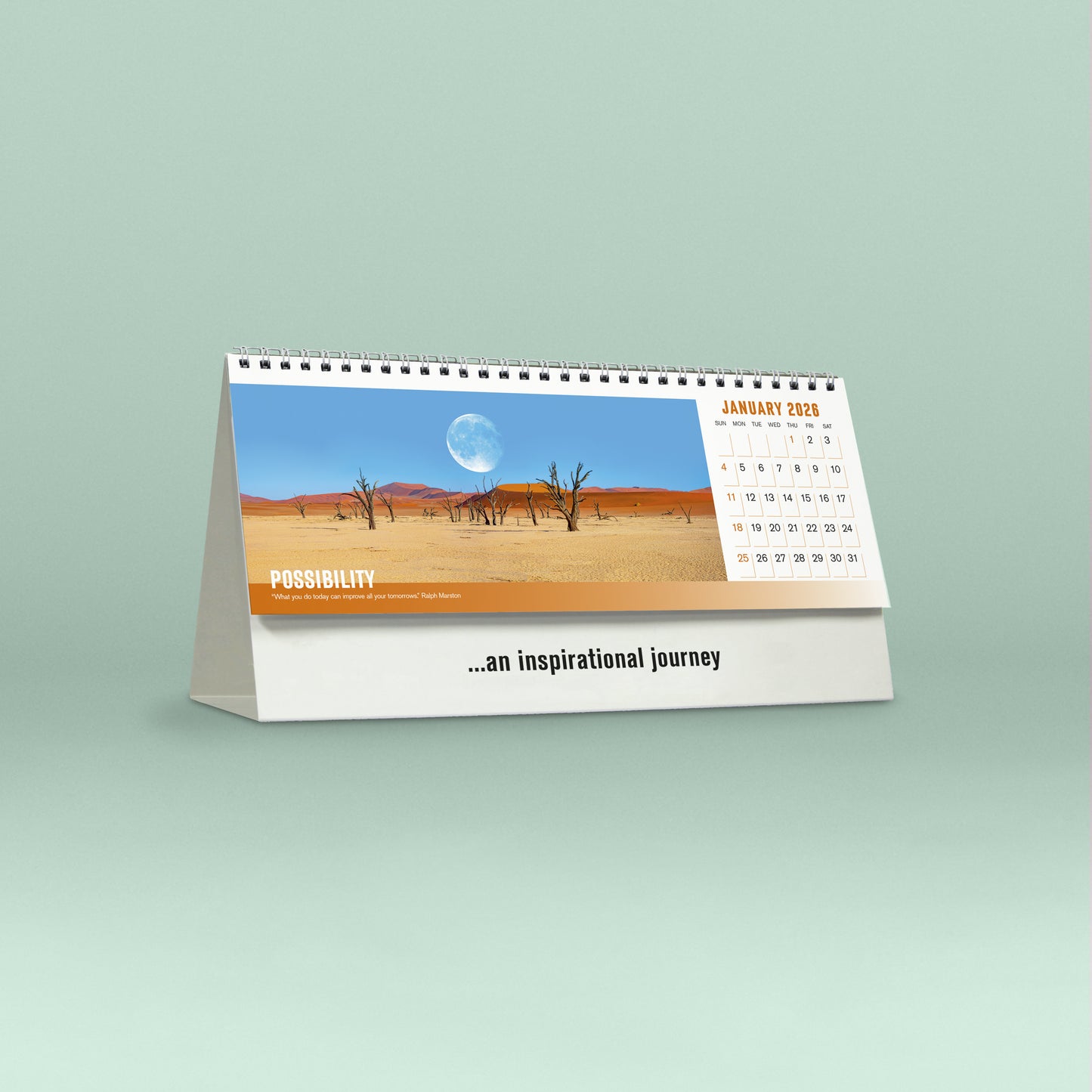 Focus Desk 2026 Calendar