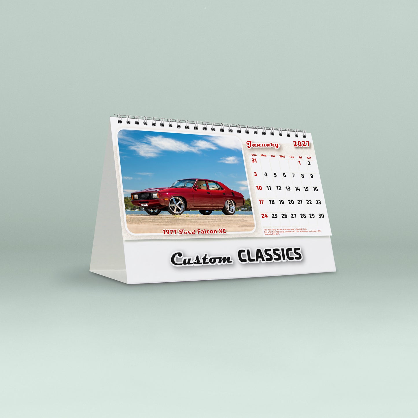 Custom Classics 2027 Tent Calendar