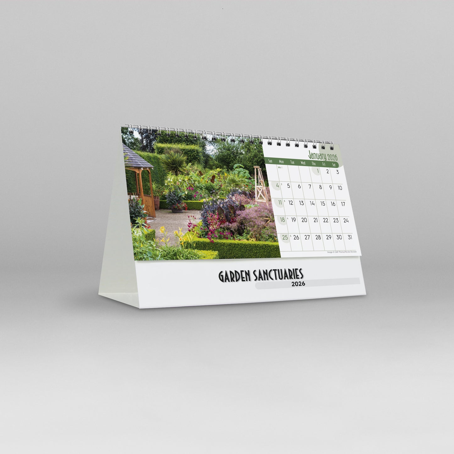 Garden Sanctuaries 2026 Tent Calendar
