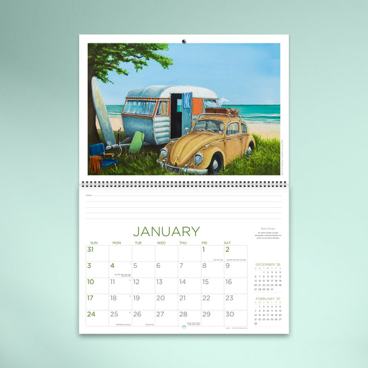 Art of Graham Young 2027 Booklet Calendar