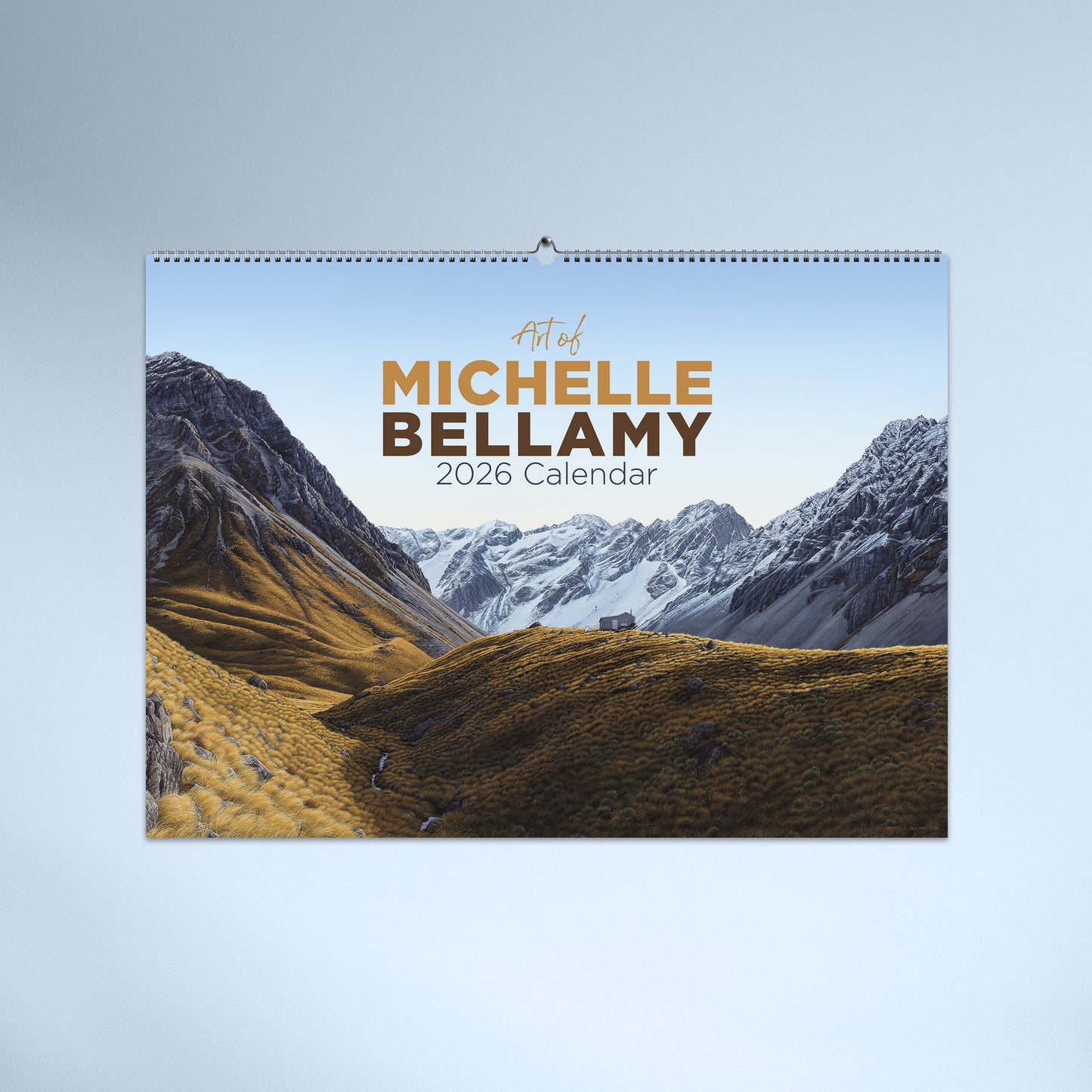 Art of Michelle Bellamy Wall Calendar 2026