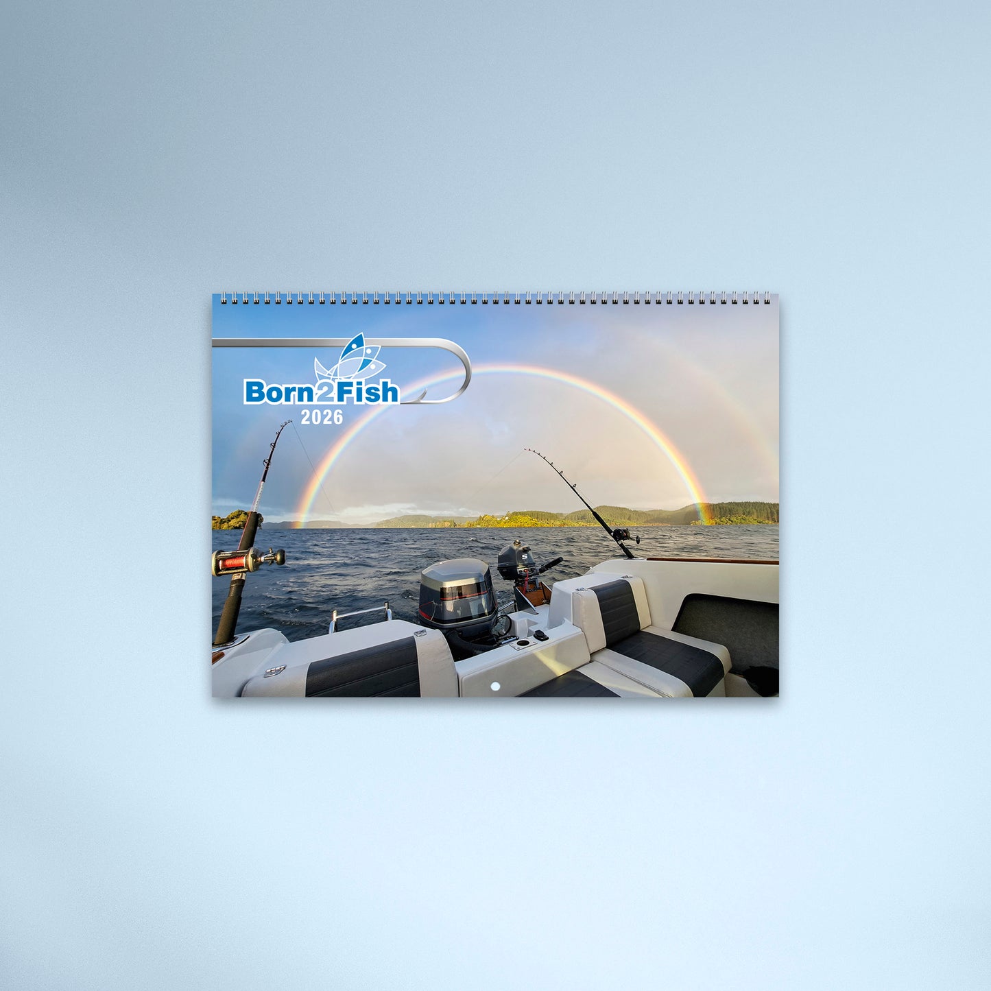 Born 2 Fish 2026 Booklet Calendar