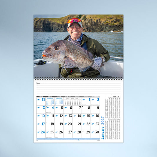 Born 2 Fish 2027 Booklet Calendar