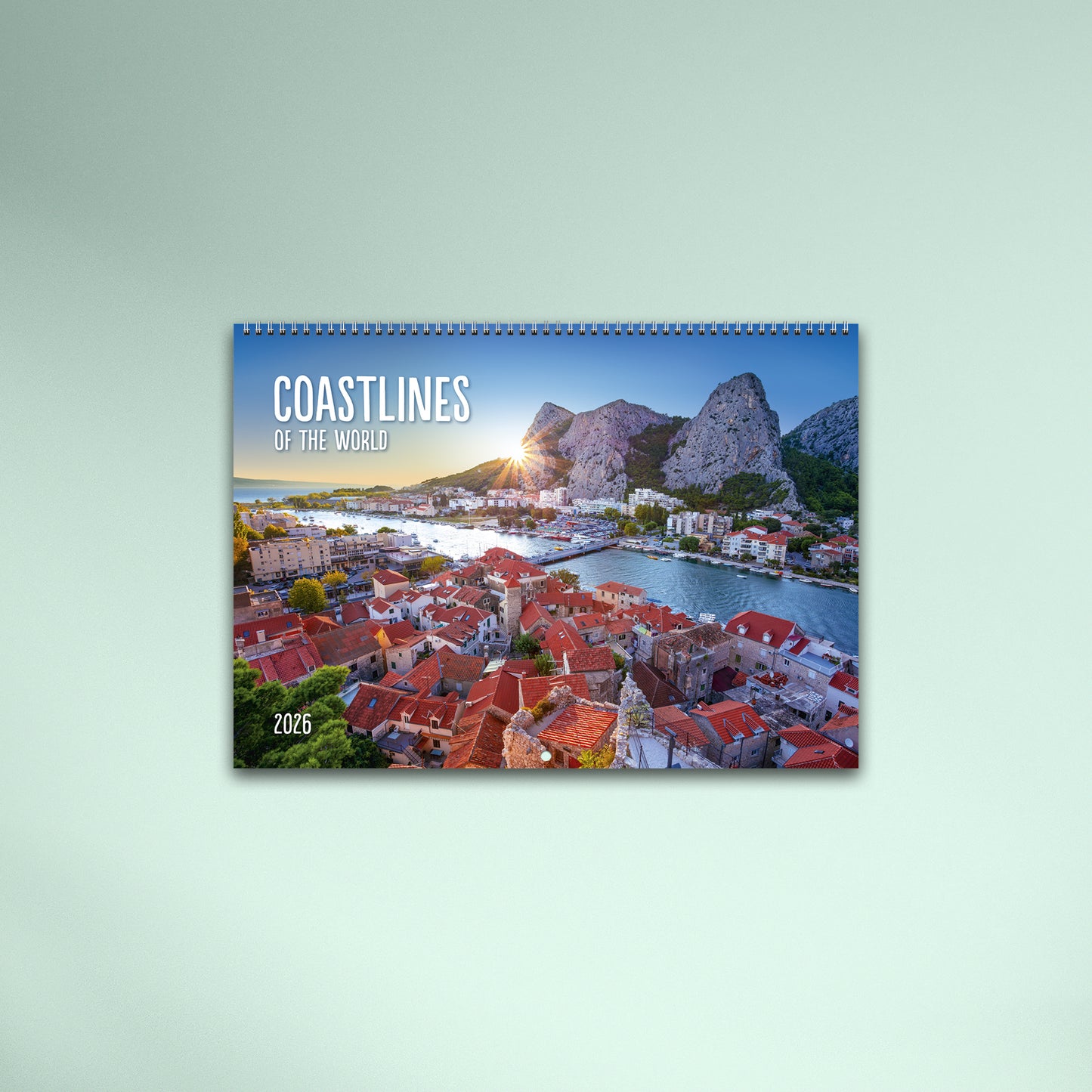 Coastlines of the World 2026 Calendar