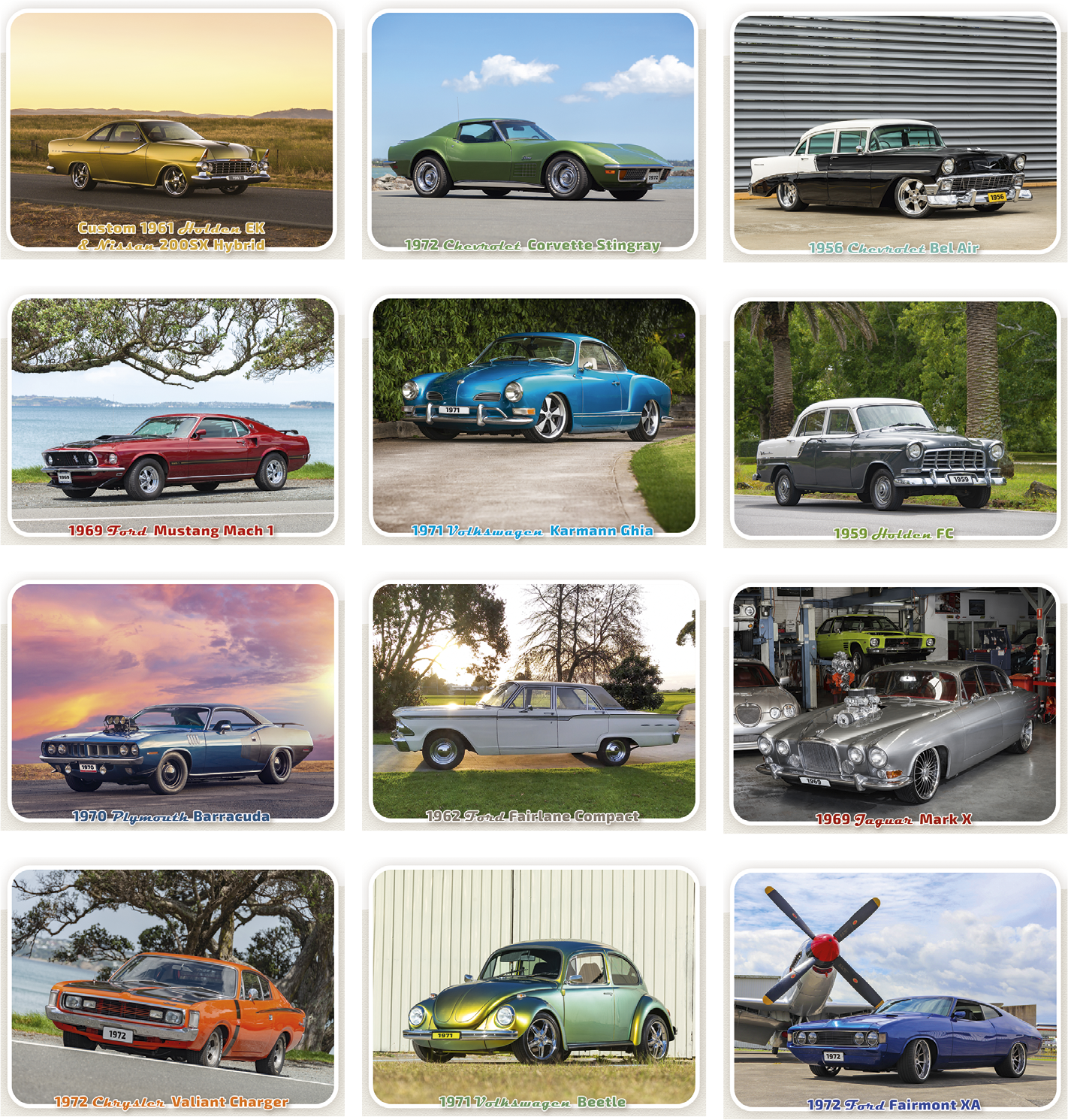 Custom Classics 2026 Tent Calendar