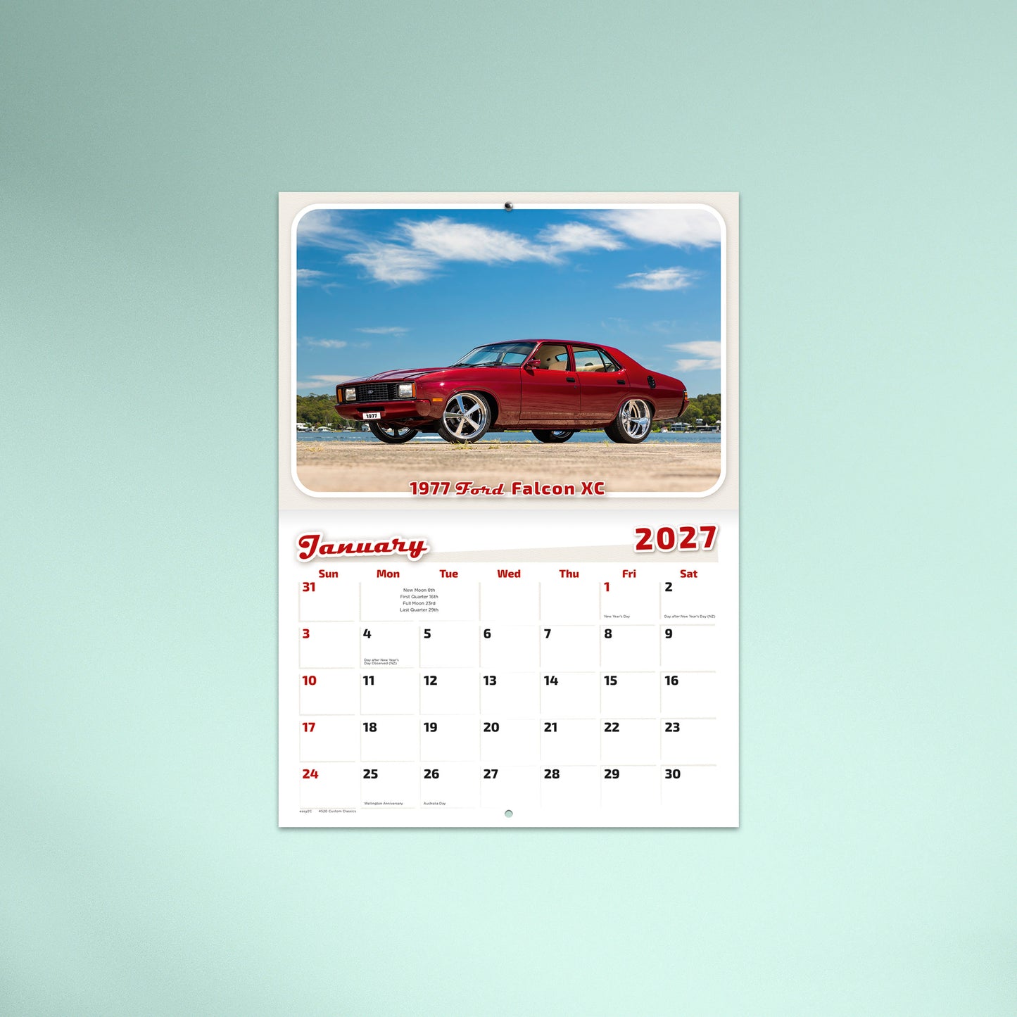 Custom Classics 2027 Booklet Calendar
