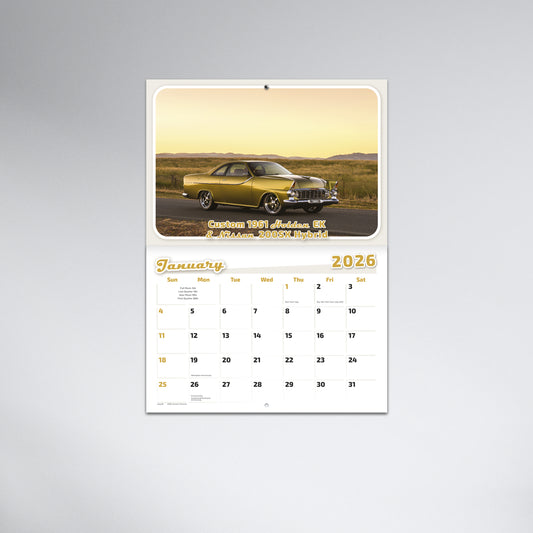 Custom Classics 2026 Booklet Calendar