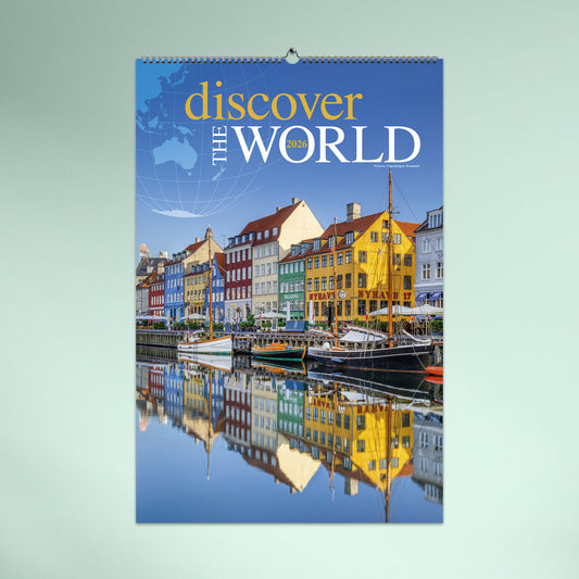 Discover the World 2026 Wall Calendar