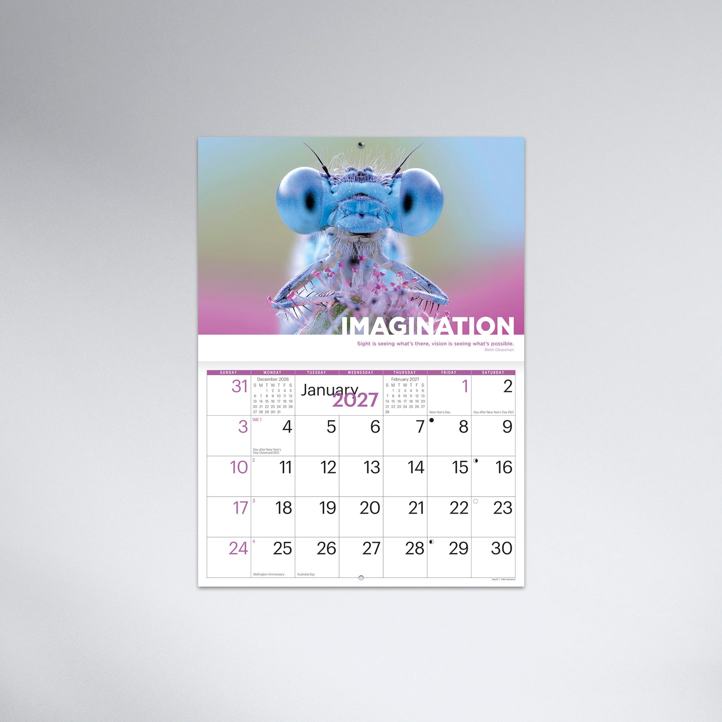 Inspirations 2027 Booklet Calendar