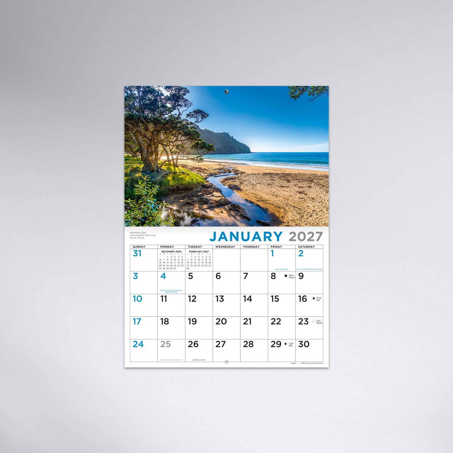 Looking at New Zealand Booklet Calendar 2027
