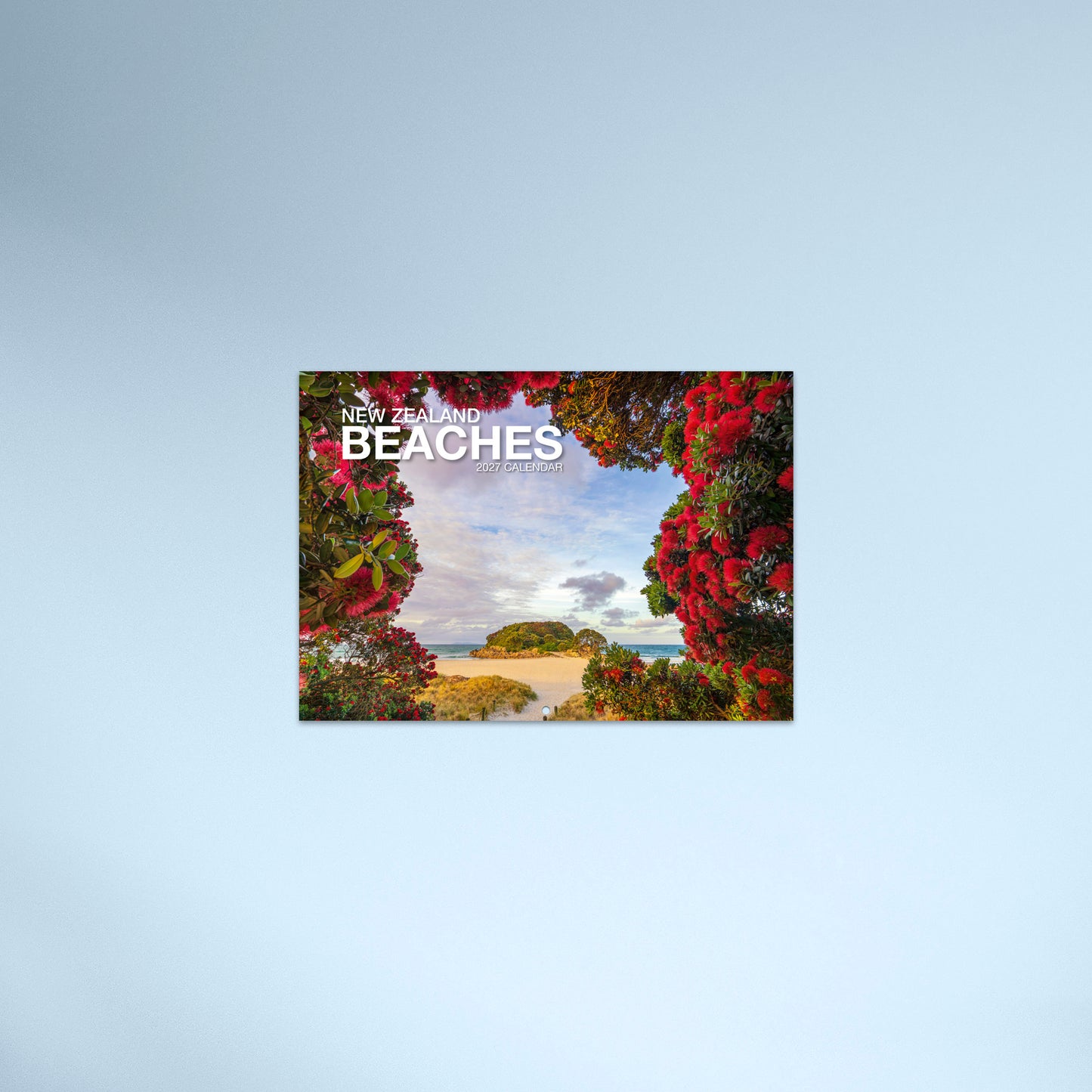 New Zealand Beaches 2027 Booklet Calendar