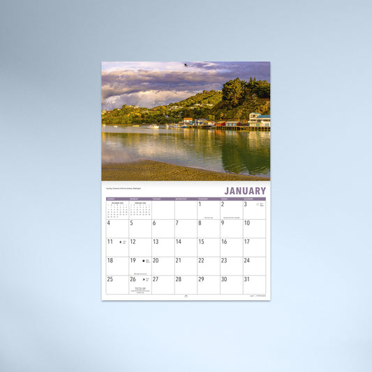 New Zealand 2026 Booklet Calendar