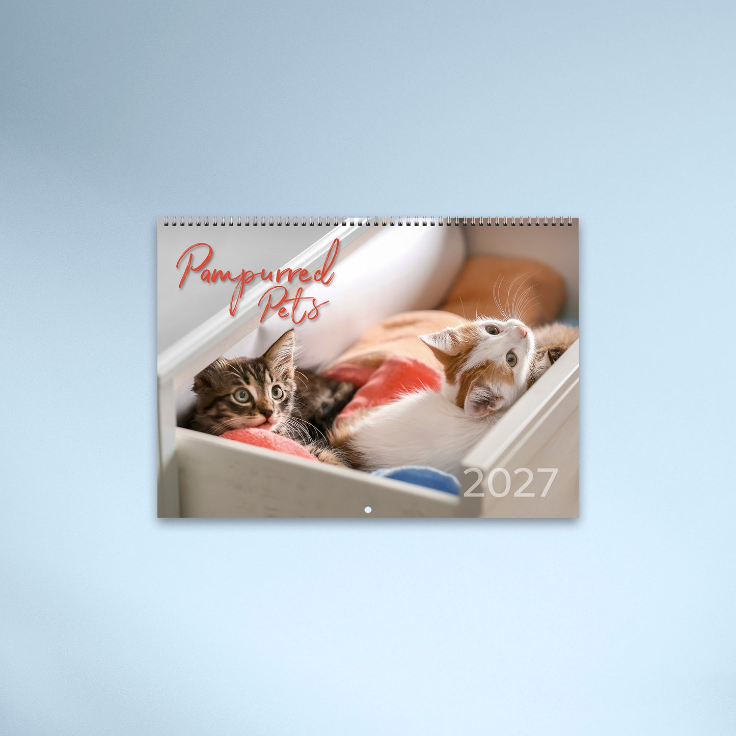 Pampurred Pets Booklet 2027 Calendar