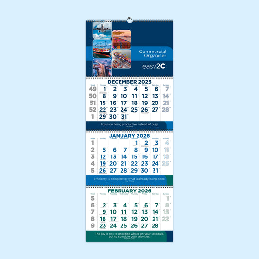 Shipping Calendar 2026