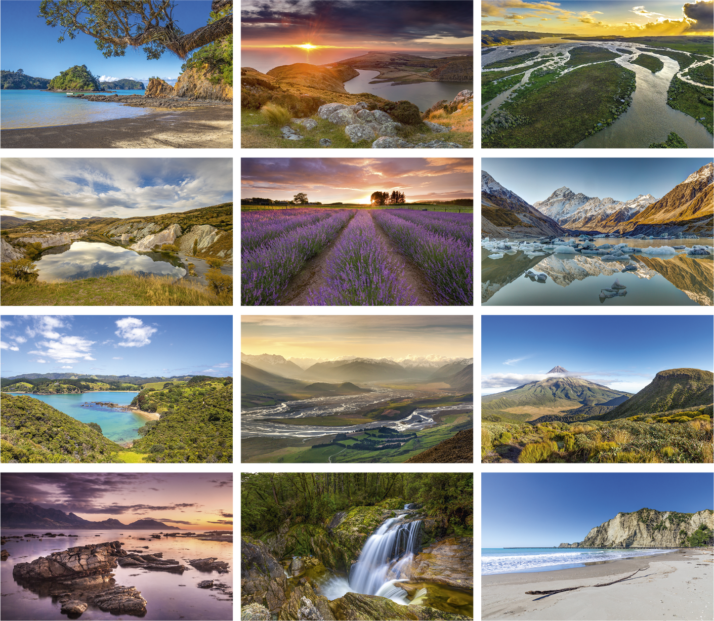 Spirit of New Zealand Booklet Calendar 2026