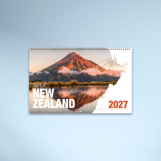 Spirit of New Zealand Booklet Calendar 2027