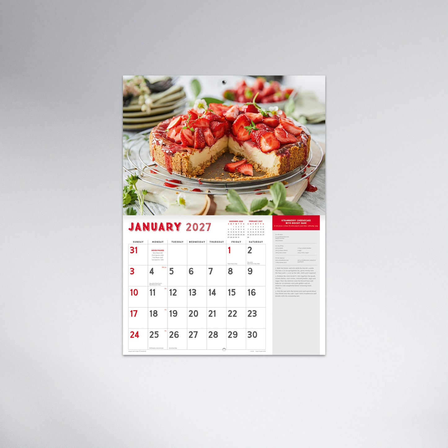 Sugar and Spice 2027 Booklet Calendar